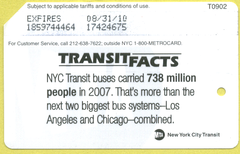 Transit Facts - Buses Carried 738 Million People (30 day) (3 of 24)
